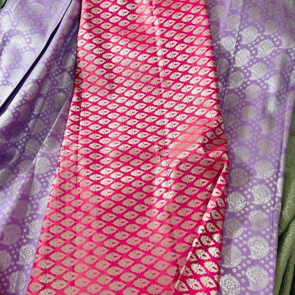 Lavender Saree - Picture 7 of 8
